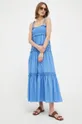 Βαμβακερό φόρεμα Twinset  Κύριο υλικό: 100% Βαμβάκι Φόδρα: 100% Βαμβάκι Άλλα υλικά: 100% Πολυεστέρας