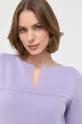 фіолетовий Вовняна сукня Luisa Spagnoli Monologo