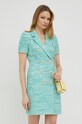Luisa Spagnoli sukienka 539746 turkusowy SS23