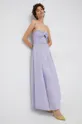 фиолетовой Платье Emporio Armani