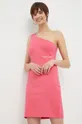 Φόρεμα Calvin Klein Jeans ροζ