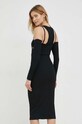 Odzież Calvin Klein Jeans sukienka J20J220746.PPYX czarny