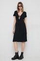 Calvin Klein Jeans sukienka J20J221140.PPYX czarny SS23