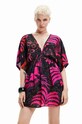 Пляжна сукня Desigual 23SWMW18 чорний SS23