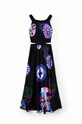 Рокля Desigual 23SWMW21 многоцветен