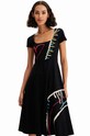 Сукня Desigual 23SWVK12 чорний SS23
