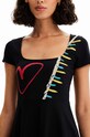 Одяг Сукня Desigual 23SWVK12 чорний