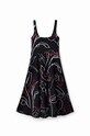 Desigual sukienka 23SWVK15 czarny