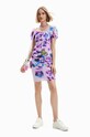 Одежда Платье Desigual 23SWVK88 мультиколор