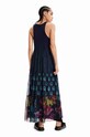 Одяг Сукня Desigual 23SWVK90 барвистий