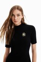 Φόρεμα Desigual 23SWVK95 μαύρο SS23
