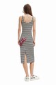Desigual rochie alb 23SWVK99