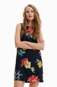 Desigual sukienka casual czarny 23SWVW70