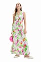 Desigual rochie maxi alb 23SWVW73