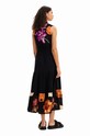 Desigual sukienka x M.Christian Lacroix 23SWVW77 czarny