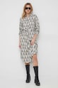Sisley rochie 4UUFLV03A.62Z bej SS23