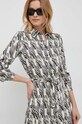 Φόρεμα Sisley 4UUFLV03A.62Z μπεζ