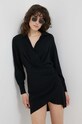 Sisley rochie 4B5FLV03L.100 negru SS23