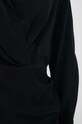 Sisley rochie 4B5FLV03L.100 negru