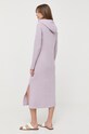 Odzież Max Mara Leisure sukienka 2336210736600 fioletowy