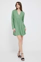 United Colors of Benetton rochie 4SAFDV037.2K7 verde SS23