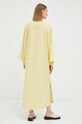 Odzież By Malene Birger sukienka bawełniana Q71873017 żółty