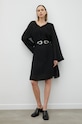 Haljina By Malene Birger Emoras Q71587005 crna SS23