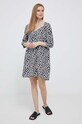 Šaty United Colors of Benetton 43UEDV030.78D bílá SS23