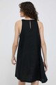 Îmbrăcăminte United Colors of Benetton rochie din in 4AGHDV02U.100 negru