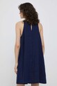 Abbigliamento United Colors of Benetton vestito di lino 4AGHDV02U.252 blu navy