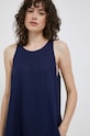Plátěné šaty United Colors of Benetton námořnická modř 4AGHDV02U.252