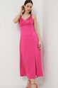 Îmbrăcăminte United Colors of Benetton rochie 40V4DV04M.02A roz