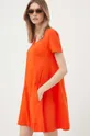 pomarańczowy United Colors of Benetton sukienka
