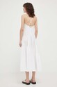 Herskind sukienka bawełniana 4733610 biały SS23