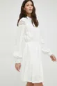 Φόρεμα Bruuns Bazaar Viola Leora λευκό