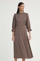 Bruuns Bazaar sukienka Acacia Clarena BBW3275 beżowy SS24