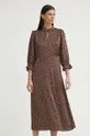 Bruuns Bazaar sukienka Acacia Clarena beżowy
