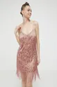 Blugirl Blumarine sukienka różowy