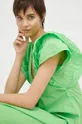 zelená Bavlnené šaty Tommy Hilfiger