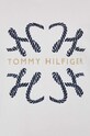 Bavlněné šaty Tommy Hilfiger WW0WW38629.PPYX béžová