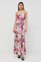 Marciano Guess sukienka jedwabna 3GGK31.9700Z różowy SS23
