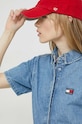 Tommy Jeans kombinezon jeansowy niebieski DW0DW15187.PPYX