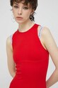 Сукня Tommy Jeans червоний DW0DW15350.PPYX