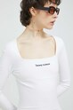 Tommy Jeans sukienka biały DW0DW15347.PPYX