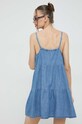 Odzież Tommy Jeans sukienka jeansowa DW0DW15185.PPYX niebieski