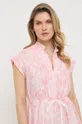 ροζ Φόρεμα από συνδιασμό μεταξιού Marella