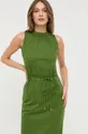 zielony Marella sukienka bawełniana