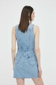 Odzież Lee sukienka jeansowa L51PHLB20 niebieski