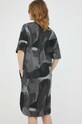 Odzież G-Star Raw sukienka bawełniana D22841.C338 szary