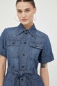 G-Star Raw sukienka jeansowa niebieski D23314.D307